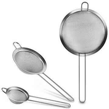 SS Tea Strainer 3 Pcs Set